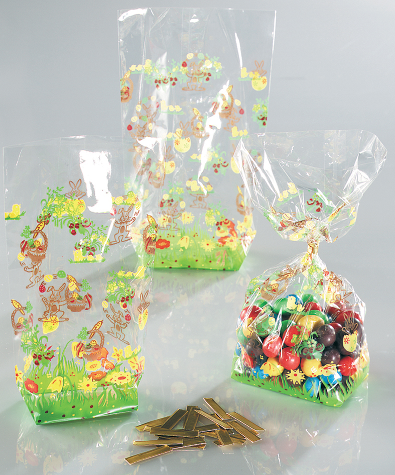 Sachets cellophane, Pâques