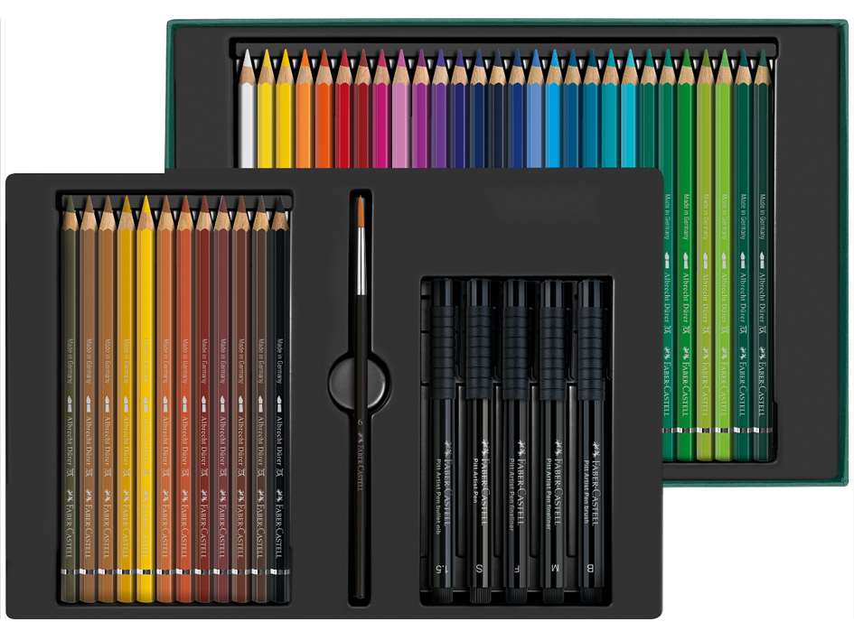 Kit cadeau ALBRECHT DÜRER & Pitt Artist Pen, contenu