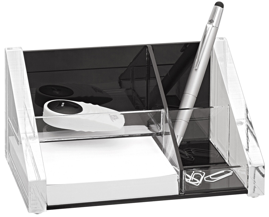WEDO Multipot 'acrylique exclusif', transparent / noir