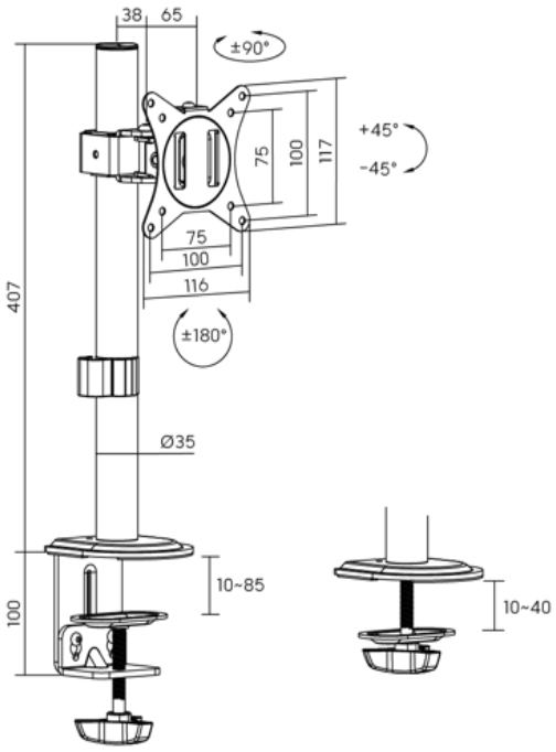 dimensions