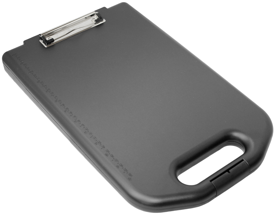 Wonday Porte-bloc avec module de rangement, A4, noir
