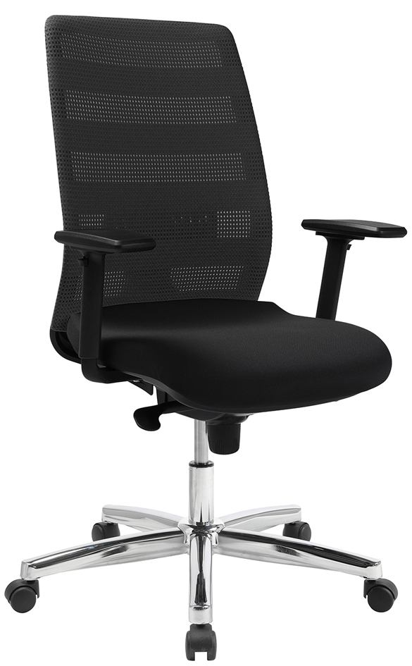 Topstar Fauteuil de bureau 'Airpoint II', noir / vert menthe