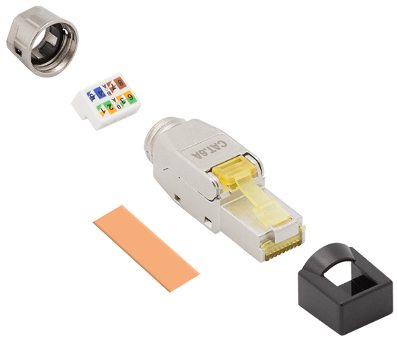 LogiLink Connecteur RJ45, cat. 8.1, blindé