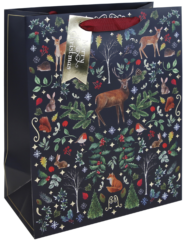 Clairefontaine Sac cadeau de Noël 'Forêt de Noël'