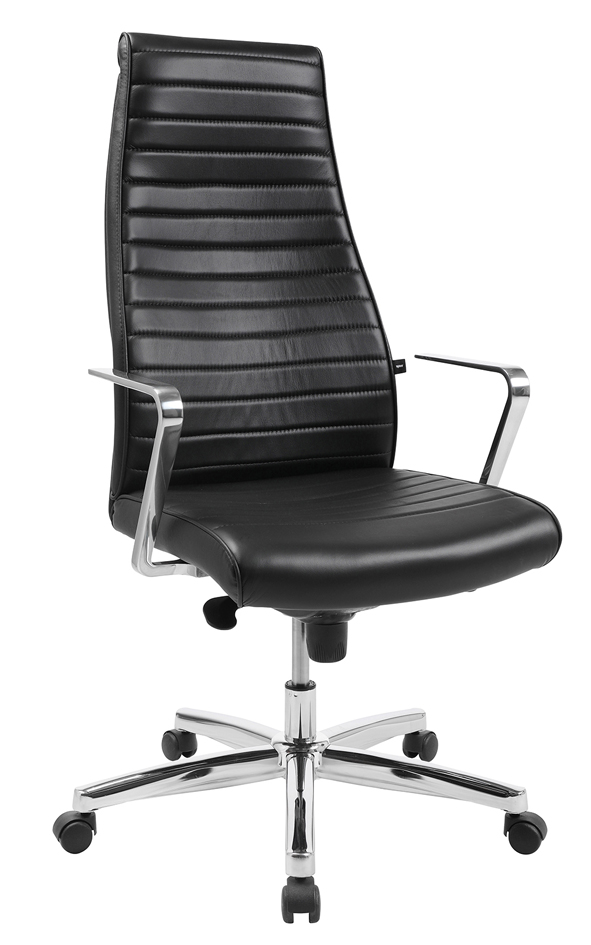 Topstar Fauteuil de direction 'Chairman X', cuir véritable