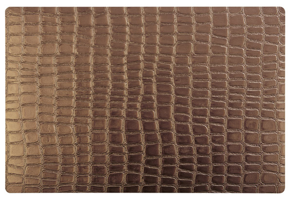 APS Set de table CROCO, 450 x 300 mm, cuivre