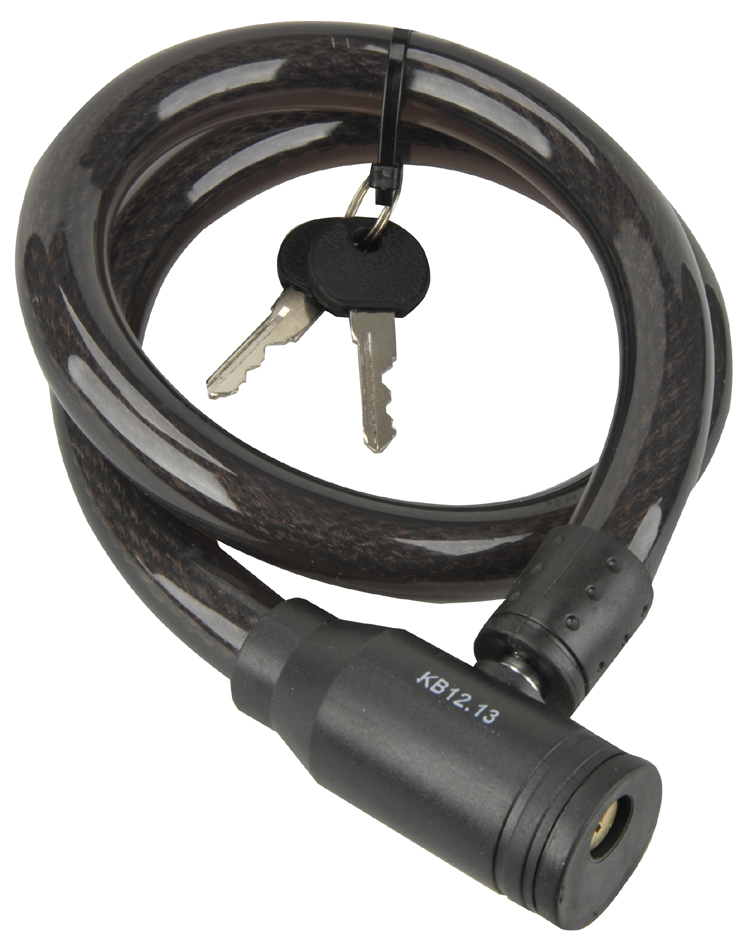 FISCHER Câble antivol, longueur: 800 mm, noir