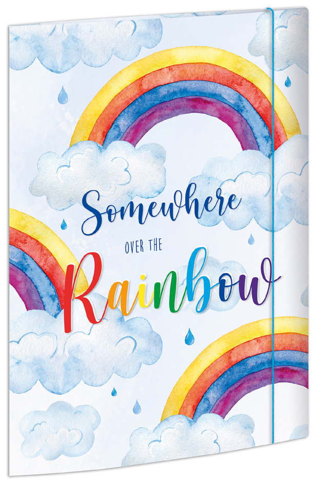 RNK Verlag Carton à dessin 'Over the Rainbow', A4
