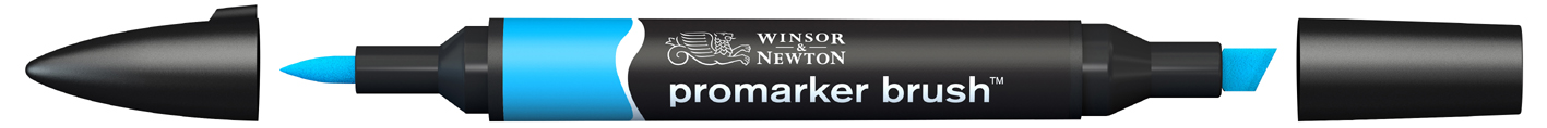 LEFRANC BOURGEOIS WINSOR & NEWTON Promarker Brush, cyan