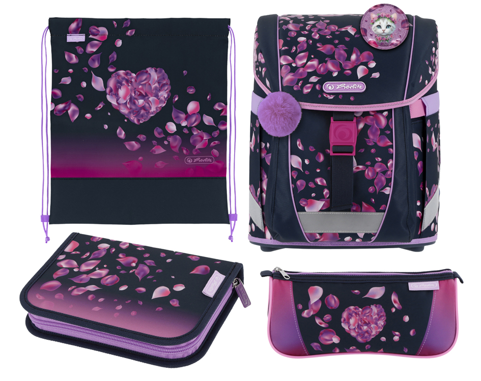 Cartable FiloActive XL "Blossom Dance" - avec accessoires