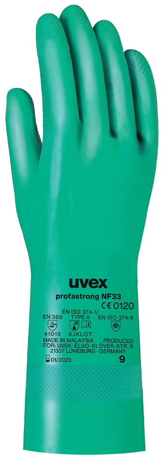 Gants de protection chimique