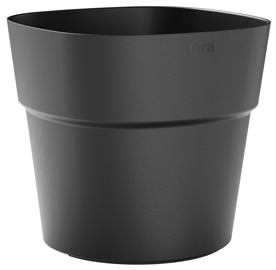tera Pot de fleurs 'Andromeda', diamètre: 280 mm, ash