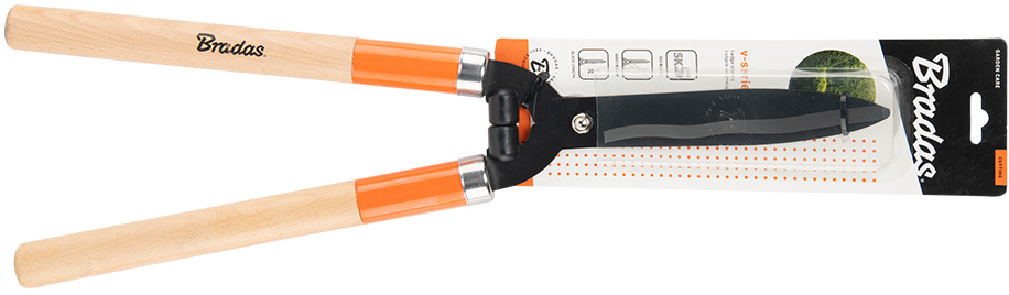 Cisaille taille-haie V-SERIES WOOD, carte blister