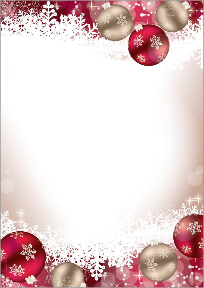 sigel Papier à motif de Noël 'Frozen', A4, 90 g/m2