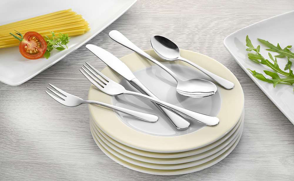 Esmeyer 30 pièces de couvert 'Sylvia', acier inox chromé