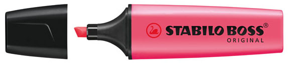 STABILO Surligneur 'BOSS ORIGINAL', rose
