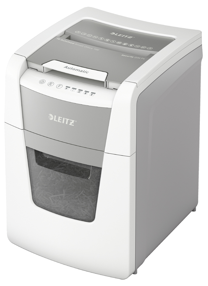 LEITZ Destructeur de documents IQ AutoFeed OfficePro 100 P4