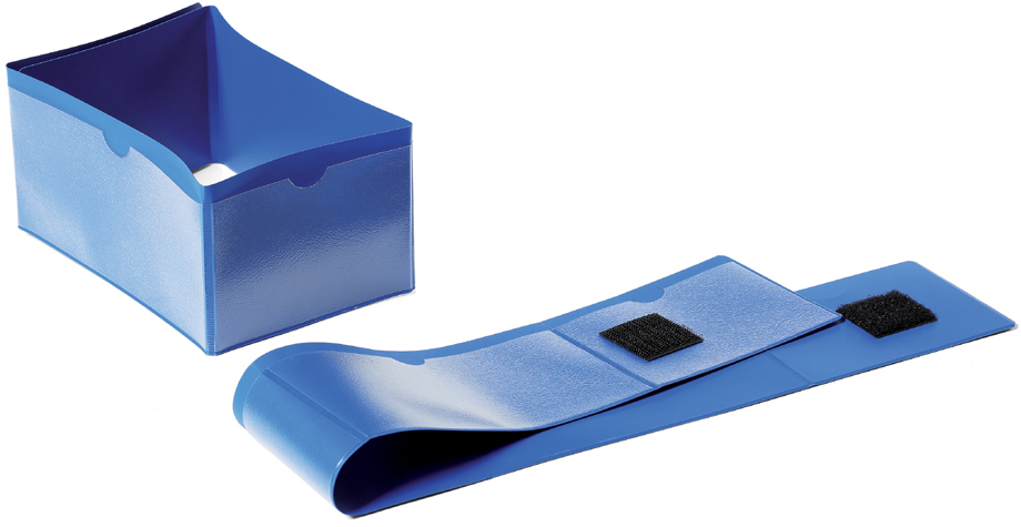 DURABLE Porte-étiquette pour pied de palette, bleu