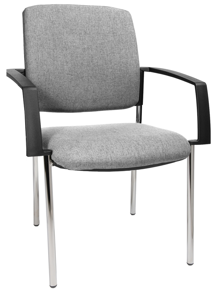 Topstar Chaise de bureau 'rembourrage BtoB 10', gris clair