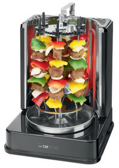 Visuel de référence: Grill vertical pour kebab DVG 3686 - 6 tourne-broches