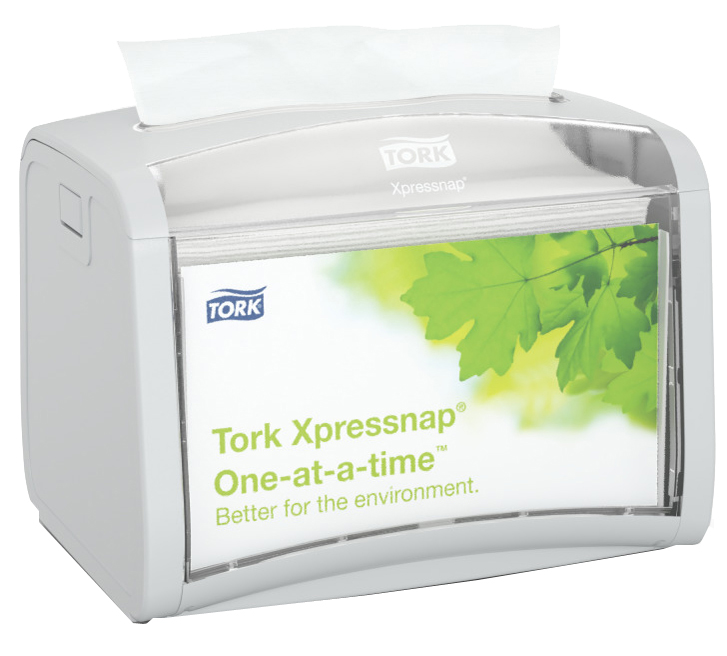 TORK Xpressnap Serviette, 213 x 330 mm, blanc