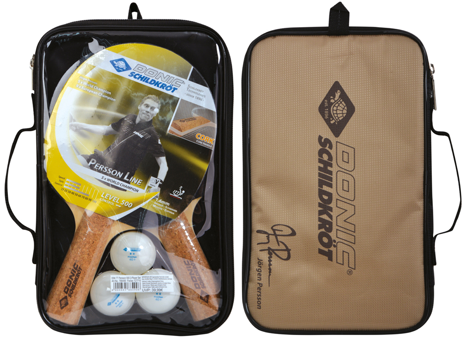 Kit de tennis de table "Persson 500", sac