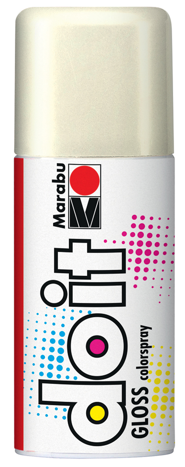 Marabu Peinture aérosol it GLOSS, blanc brillant
