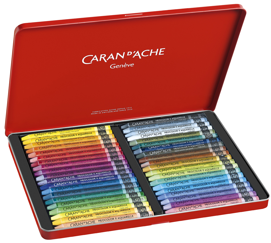 Crayons à la cire aquarellable