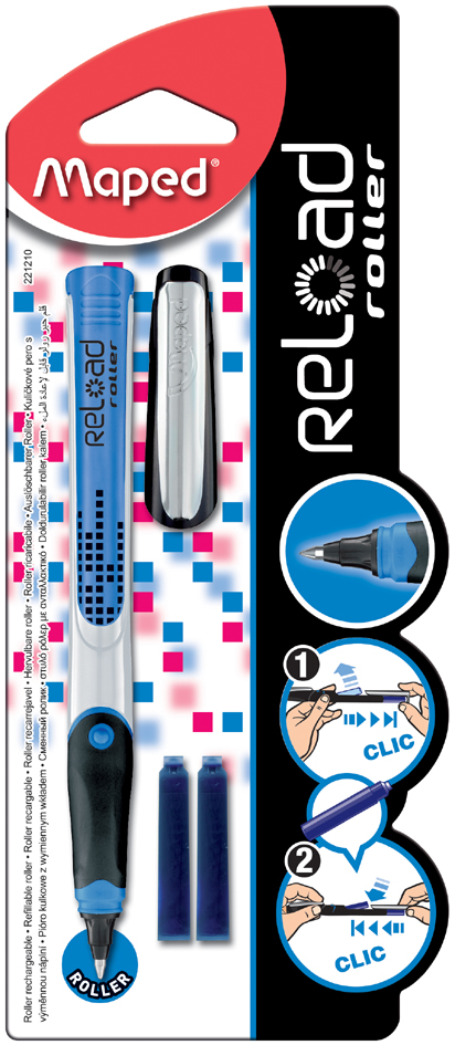 Maped Stylo roller Reload, assorti
