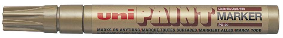 uni-ball Marqueur permanent PAINT PX20, or