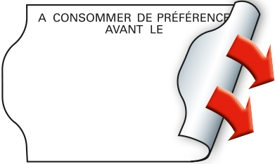 Etiquettes prix, imprimé