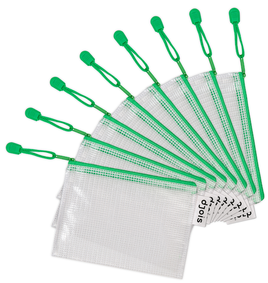 Visuel de référence: pochette à zip "ZIPPER", vert