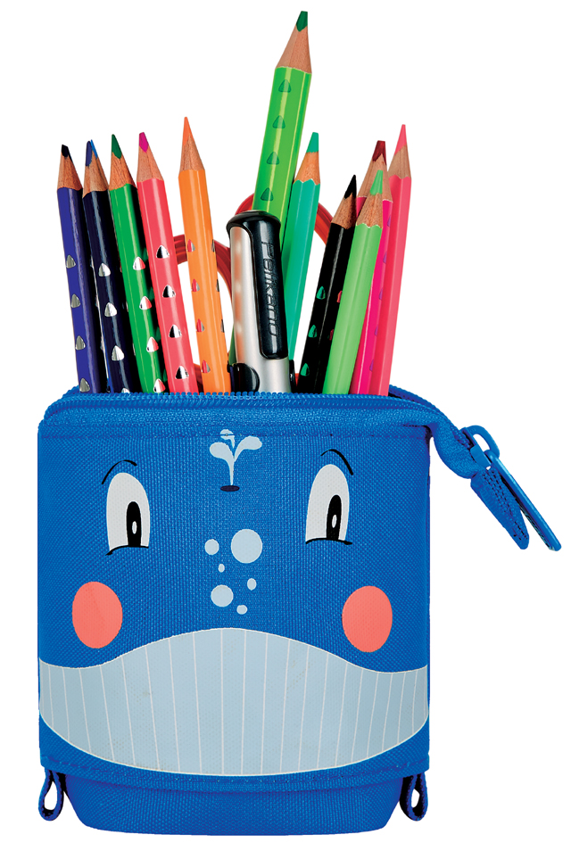 herlitz Etui à crayons / pot à crayons 'Whale'