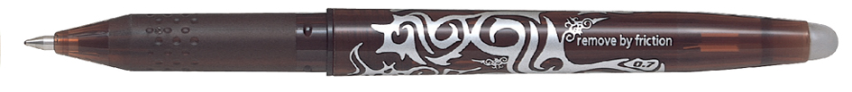 PILOT Stylo roller FRIXION BALL 07, marron