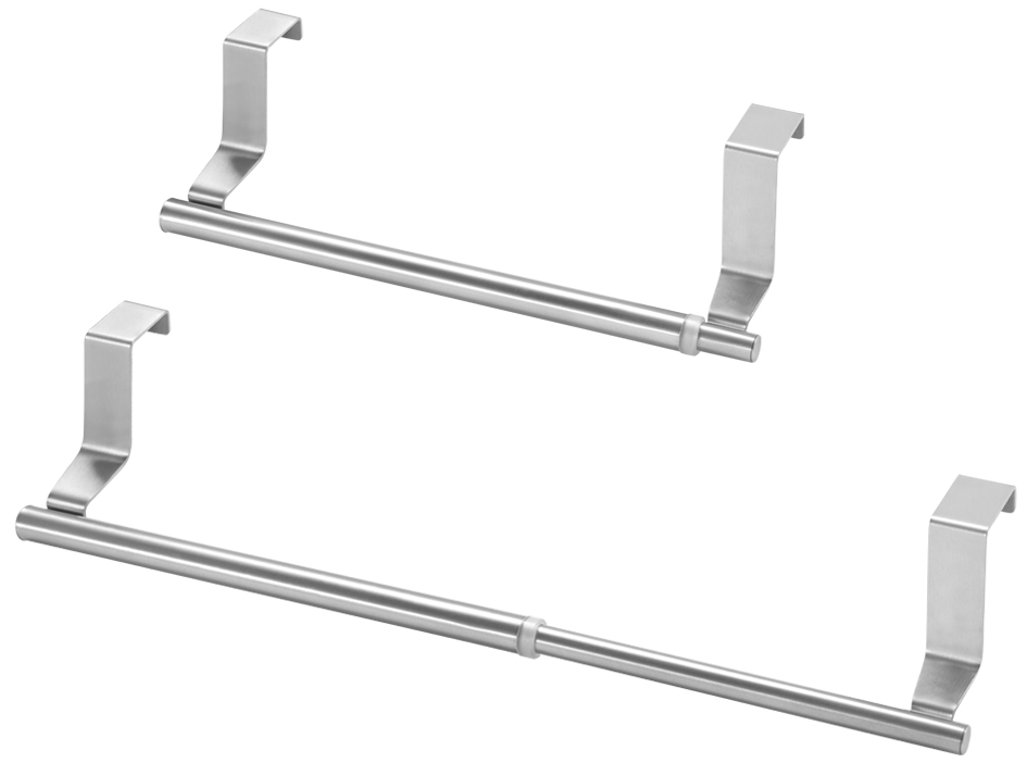 metaltex Porte-serviette, extensible, inox