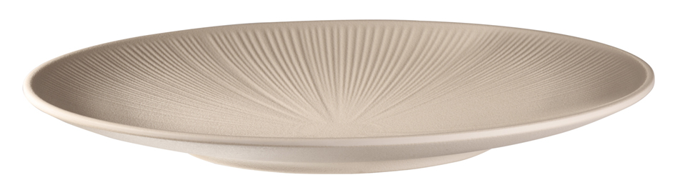 APS Assiette plate NERO, diamètre: 210 mm, sable