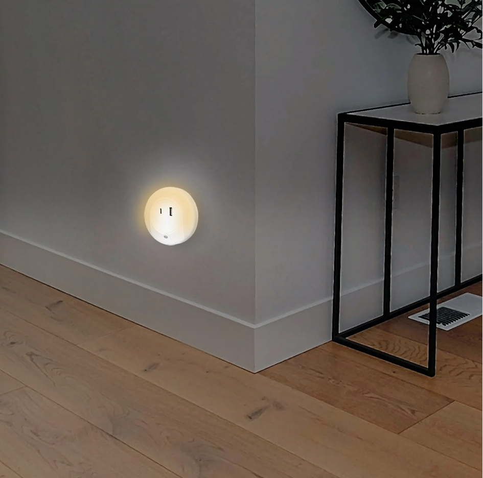 Lampes d'orientation, détecteur