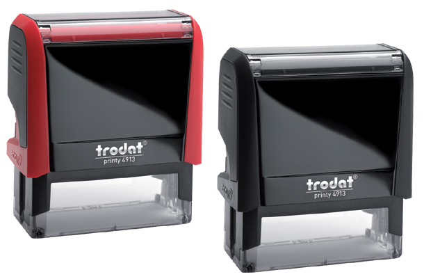 trodat Tampon pour texte 'Printy 4.0' 4913, bleu