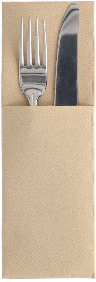 PAPSTAR Serviette pochette 'ROYAL Collection', sable
