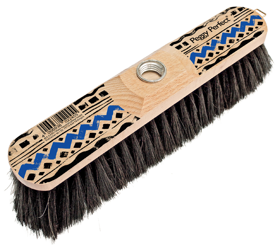Brosse en bois laqué, brosse naturelle