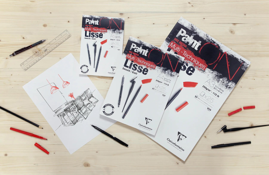 Blocs de dessin multi-techniques