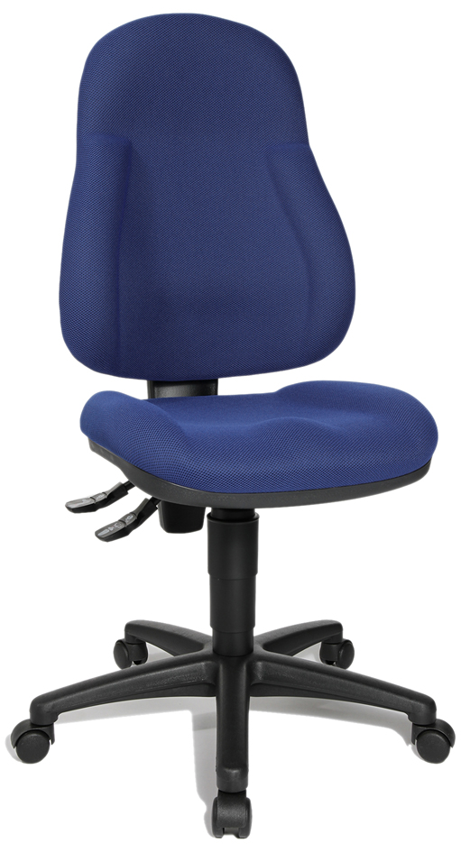 Fauteuil de bureau "Wellpiont 10 P", bleu