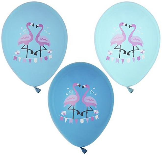 PAPSTAR Ballon de baudruche 'Flamingo', couleurs assorties