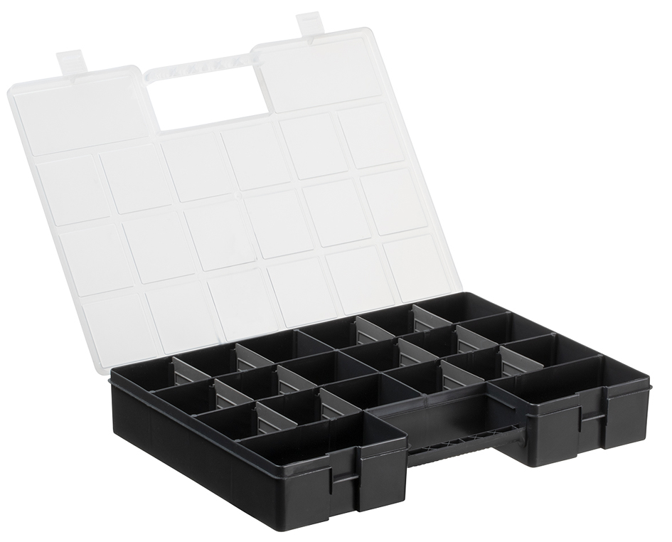 Boîtes pour petites pièces, plastique