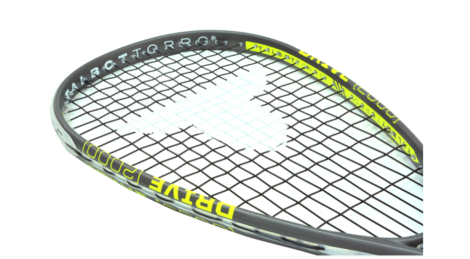Raquette de squash Drive 2000, vue détaillée