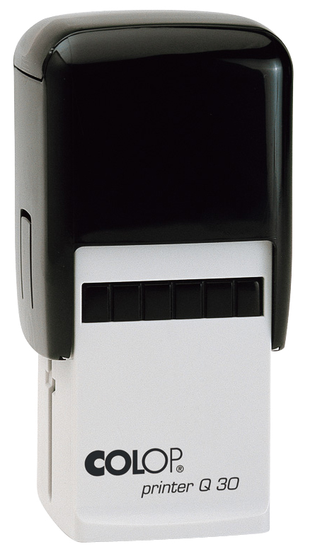 COLOP Tampon avec texte Printer Q 30, 7 lignes, configurable