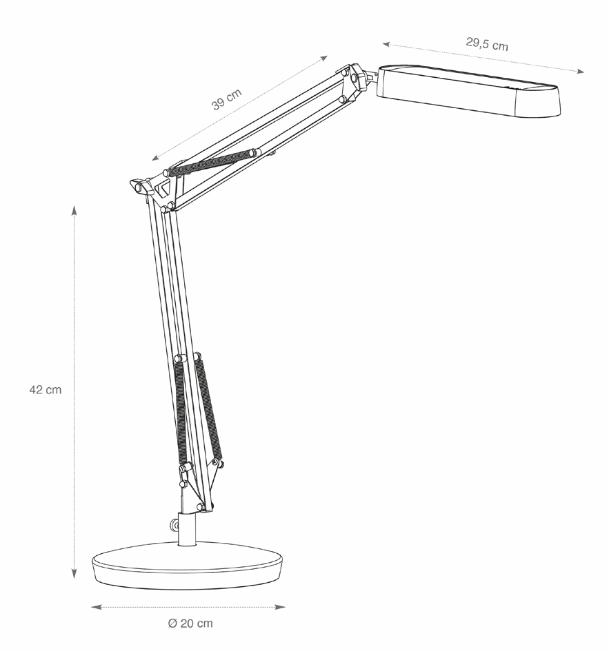 Vue détaillée: dimensions