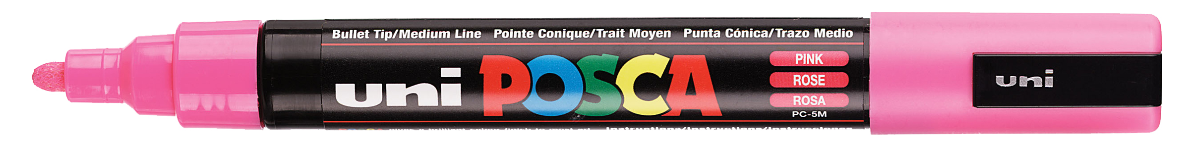 Marqueur à pigment POSCA PC-5M, rose