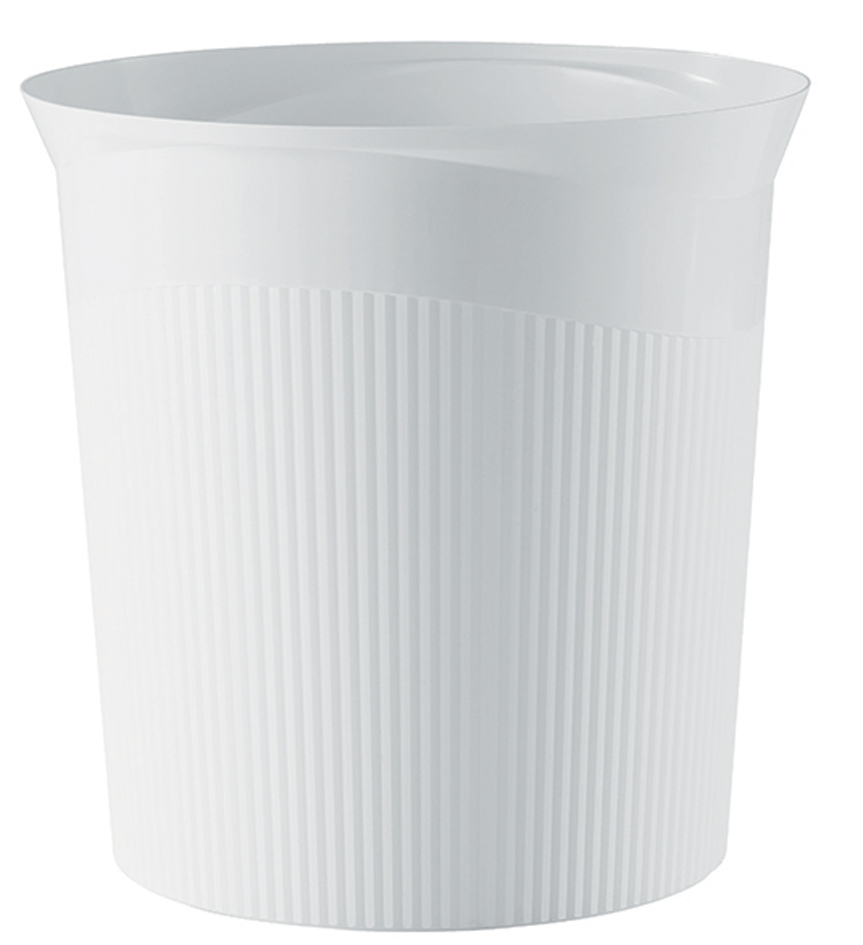 HAN Corbeille à papier Re-LOOP, 13 litres, blanc