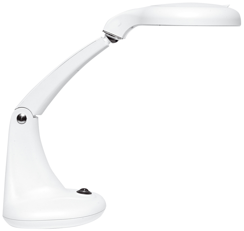 UNiLUX Lampe loupe à LED MINI ZOOM, avec 2 lentilles, blanc